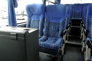 Minibús Yutong ZK6831HE con capacidad máxima para 31 pasajeros